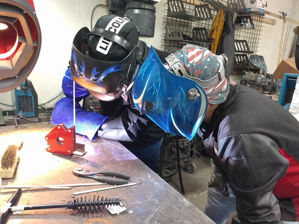 Welding class photos Metal Shop Dallas Makerspace Talk