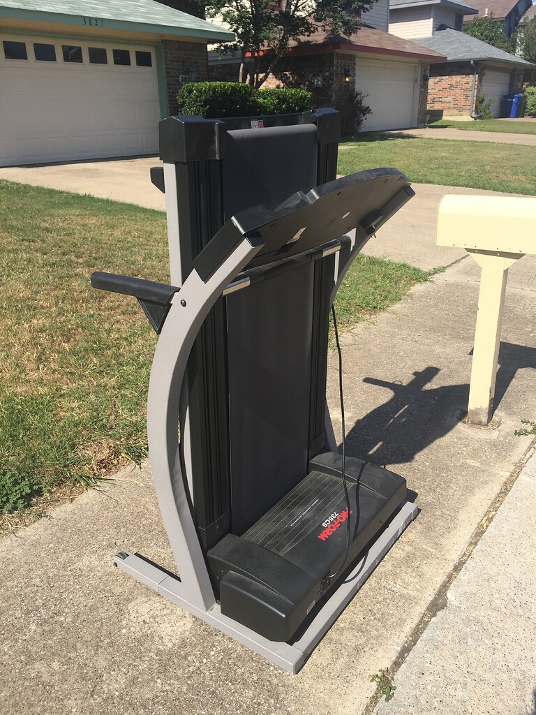 Clothes stand / treadmill free MakerTrade Dallas Makerspace Talk