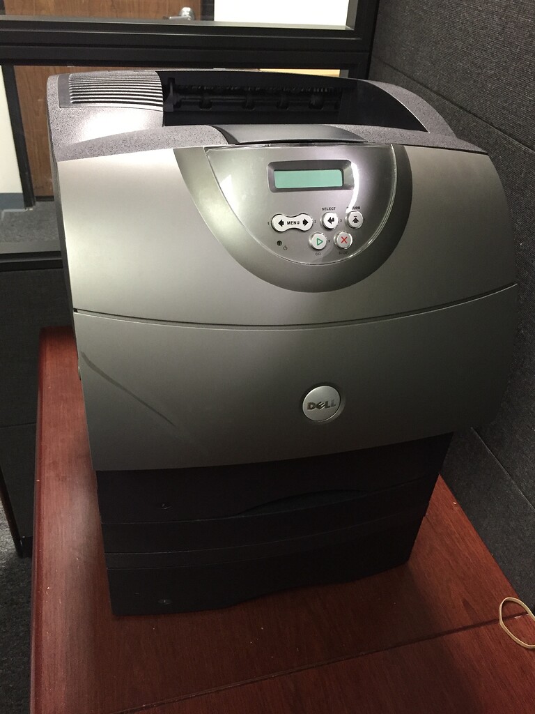 Two laser printers (nonfunctional?) for the taking MakerTrade