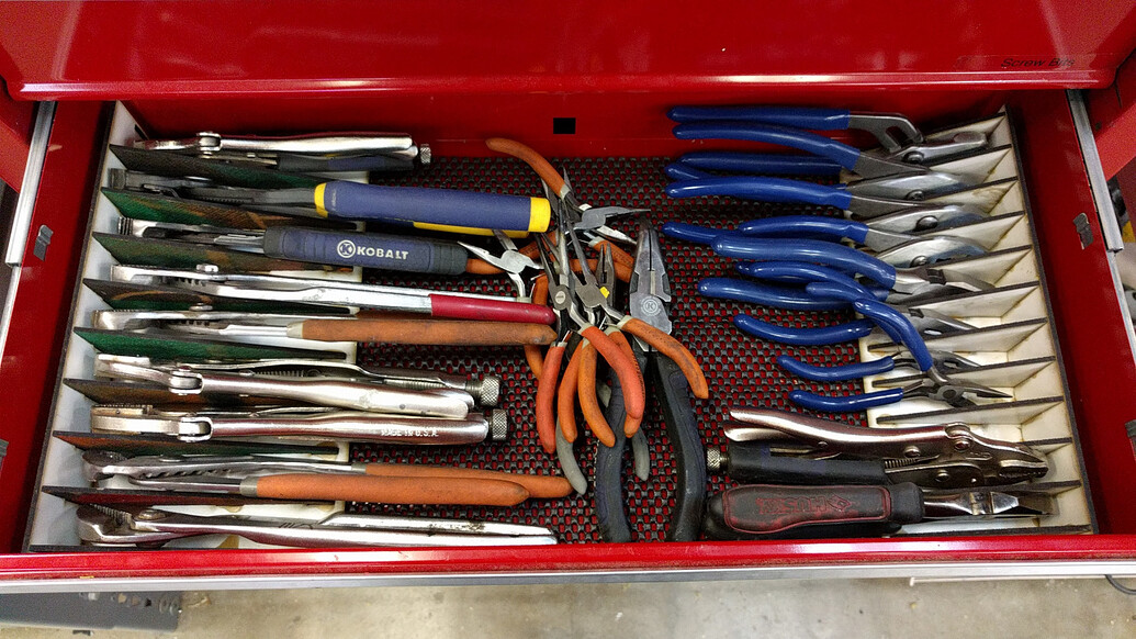Tool box organization ideas not just for automotive) that don't cost a