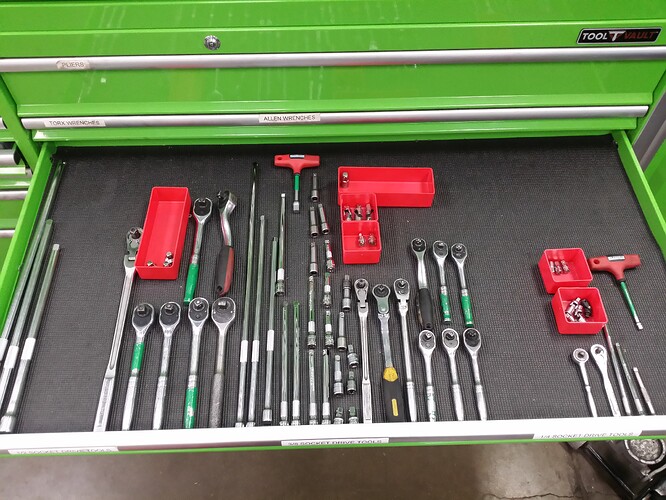 Toolbox drawer drive tools drawer August 11 2018
