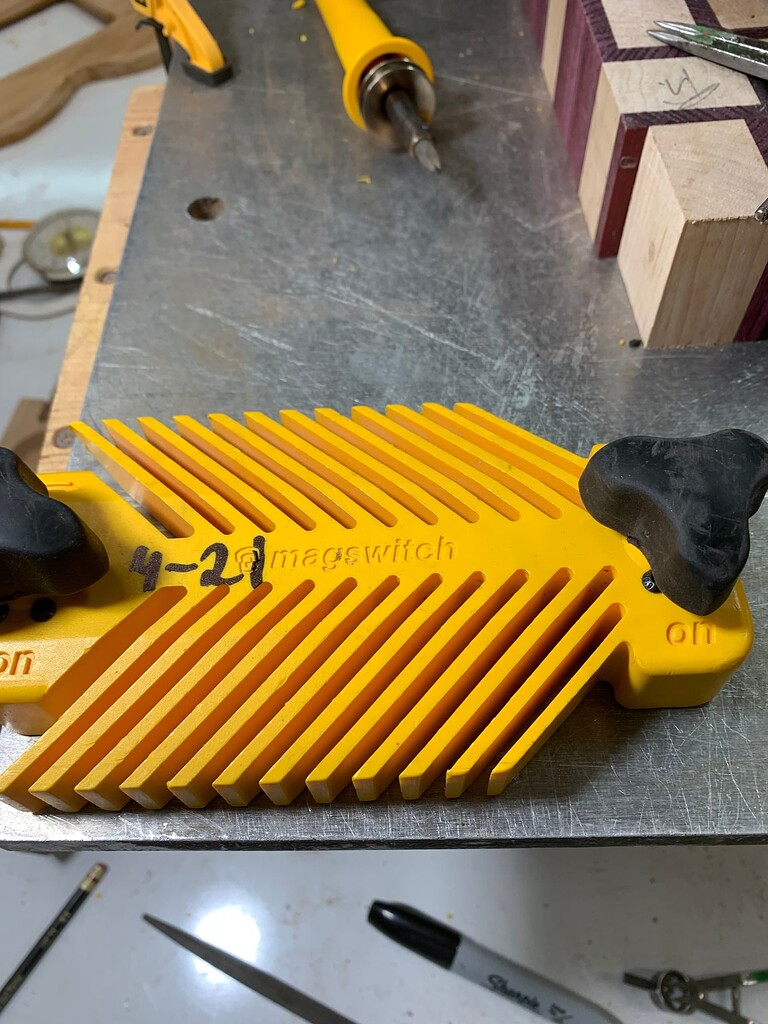 Magswitch Universal Featherboard Dallas Makerspace Talk