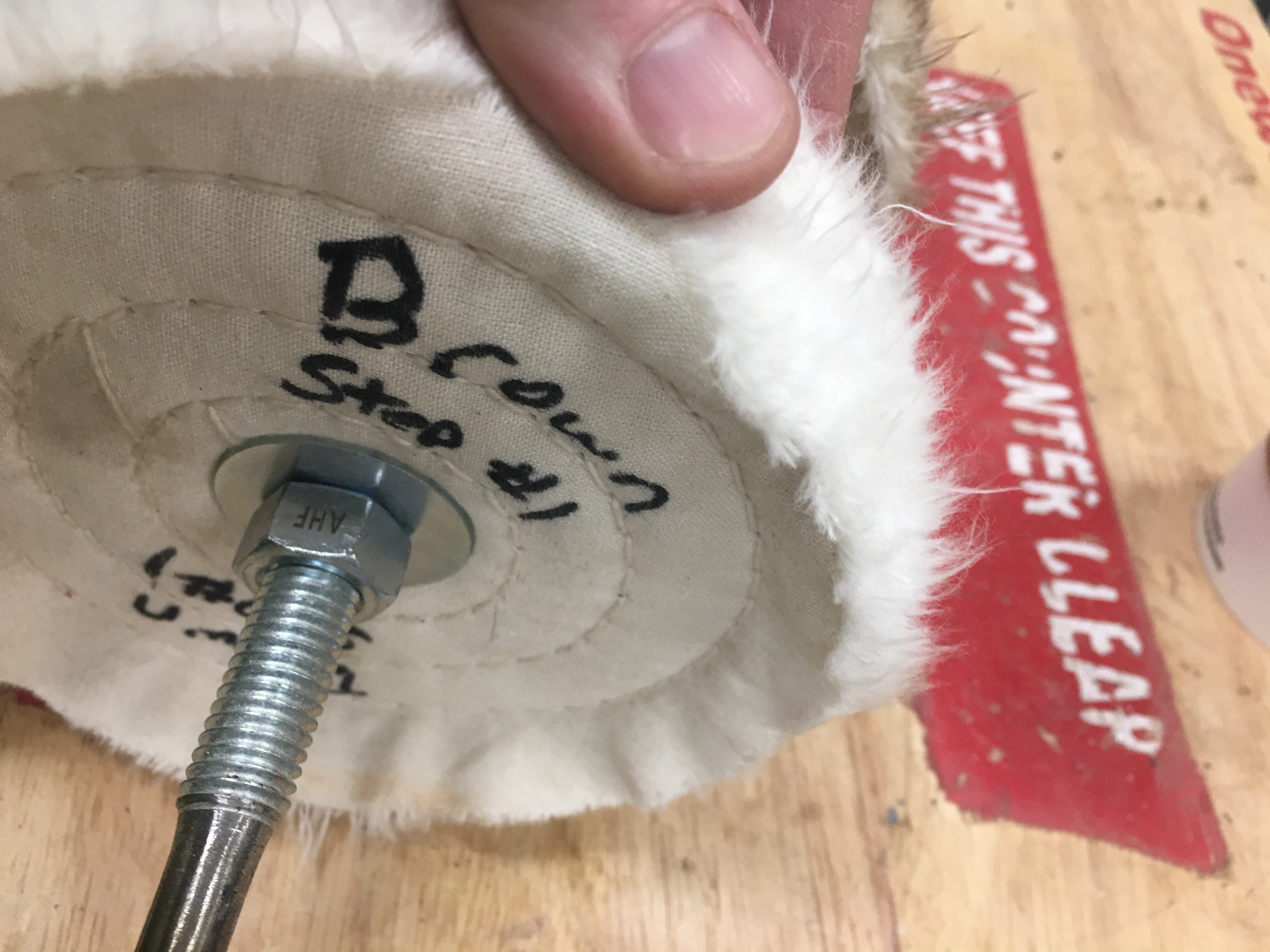 New Buffing Wheel for Lathe Projects Dallas Makerspace Talk