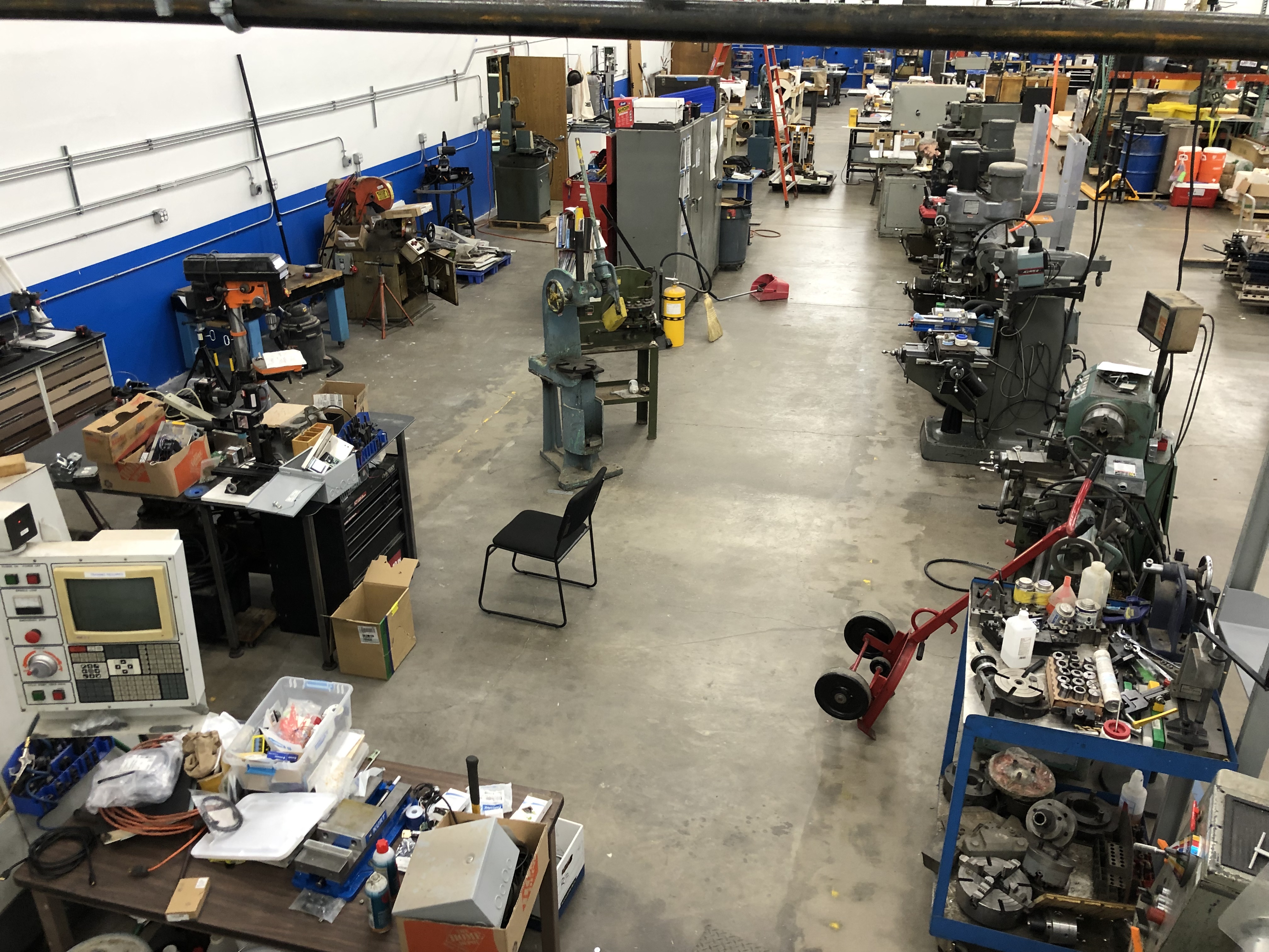 The Moved & Improved Machine Shop Machine Shop Dallas Makerspace Talk